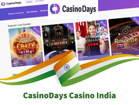 CASINO DAYS INDIA 🚀 खेलों और लाइव एक्शन की विशाल श्रृंखला