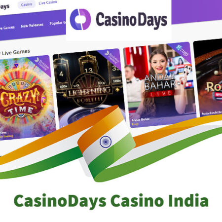 CASINO DAYS INDIA 🚀 खेलों और लाइव एक्शन की विशाल श्रृंखला